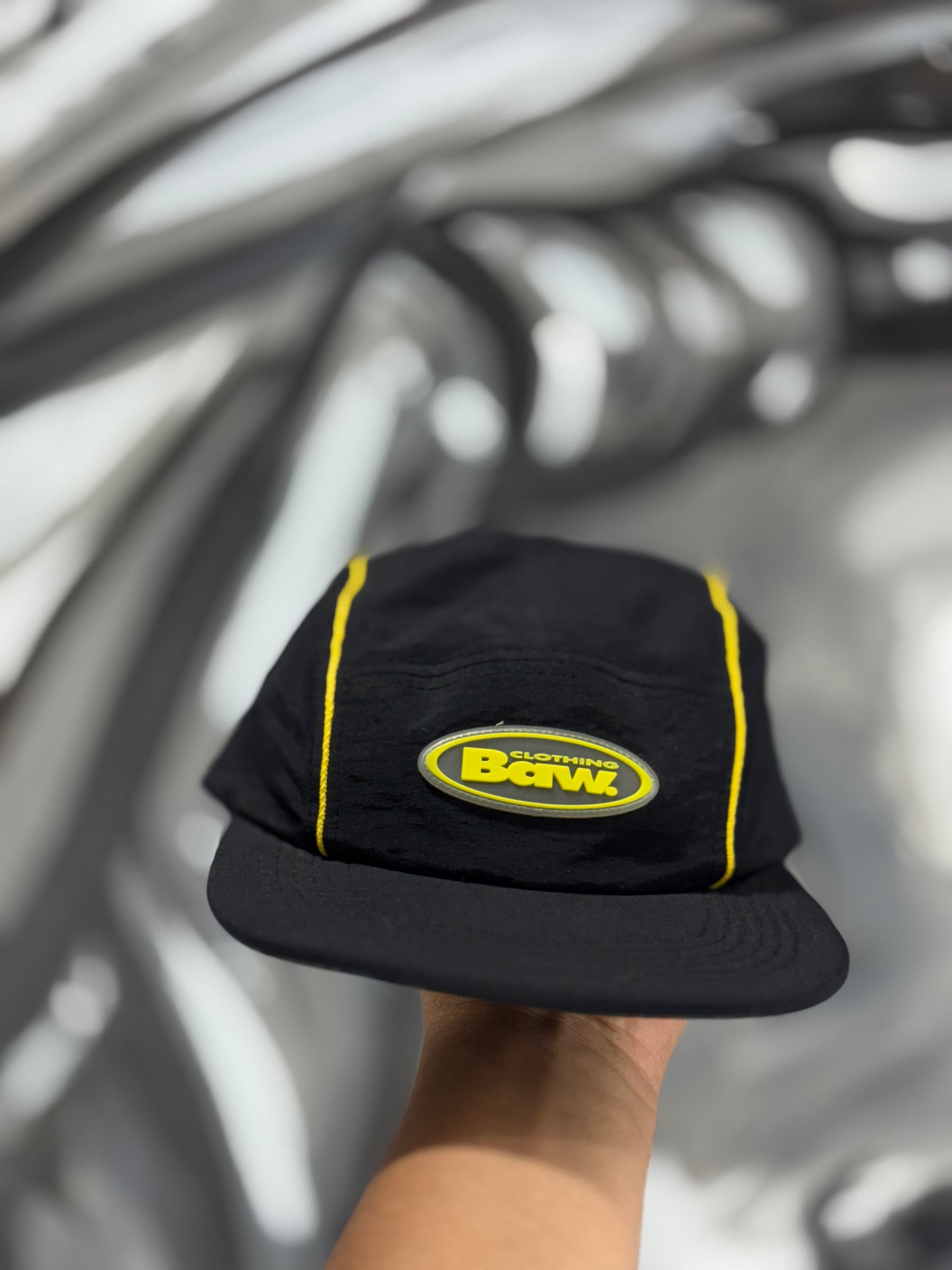 FIVE PANEL BAW AMARELO E PRETO